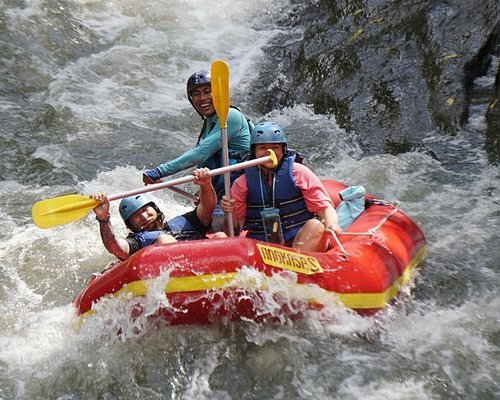 White water rafting in Bali